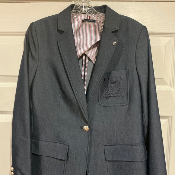 Tommy Hilfiger Blue Jacket Size 10 - Picture 1 of 9